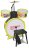 BONTEMPI trummikomplekt koos taburetiga, 514507 