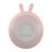 MARY'S äratuskell - öölamp RABBIT, Pink, MW20774 