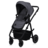 LIONELO universaalne käru AMBER PLUS 3in1, Grey graphite, LO-AMBER PLUS 