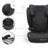 KINDERKRAFT turvatool JUNIOR FIX 2 PLUS, 100-150 cm., Black, KCJUFI20BLKPL0N 