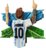 43018 LEGO® Editions Lionel Messi – tähistamine 