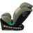 LIONELO turvatool BASTIAAN ONE I-SIZE, Green Olive, 40-150 cm, LO-BASTIAAN  