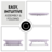 HAUCK kokkupandav vann WASH N FOLD M, Lavender, 727003 