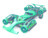 CLEMENTONI SCIENCE & PLAY BUILD ehituskomplekt Sportauto, 320 tk, 75155 