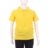 MAMAJUM lühikeste varrukatega polo särk, 10-000005, kollased, 122/128 cm 