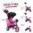 SmarTrike Swing DLX kolmerattaline jalgratas, roosa, 6500600 