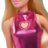 BARBIE Fashionistas nukk roosas kleidis, HYT88 