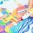 FLOWERMONACO pestavad viltpliiatsid Taper Head Washable Markers, 12 värvi, 847361 