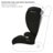KINDERKRAFT turvatool I-SPARK 2 PLUS I-SIZE, 100-150 cm., Black, KCISPA02BLKPL00 