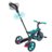 GLOBBER kolmerattaline jalgratas Trike Explorer 4in1, sinakasroheline, 632-105 632-105