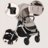 LIONELO universaalne käru LAYLA 3in1, Beige sand, LO-LAYLA 3IN1 