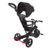 GLOBBER kolmerattaline jalgratas Explorer Trike 4in1, must, 634-120 
