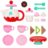 BATTAT teeserviis Whistle & Sing Tea Set, BT1832C2Z 