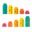 FISHER PRICE krokodilli arvutusklotsid, JCT13 