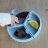 MINIKOIOI iminapa ning sektoritega taldrik PUZZLE, Mineral Blue/Powder Grey, 101390003 