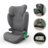 KINDERKRAFT turvatool JUNIOR FIX 2 PLUS, 100-150 cm., Grey, KCJUFI20GRYPL0N 
