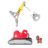 RUBBLE & CREW ehitusmasin Mega Powder Crane, 6073295 