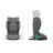 KINDERKRAFT turvatool JUNIOR FIX 2 PLUS, 100-150 cm., Grey, KCJUFI20GRYPL0N 