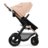 KINDERKRAFT universaalne jalutuskäru MOOV 2 4in1 AIR, sand beige, KSMOOV02BEG4000 