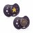 LOVI rõngaslutt silikoon 0-3 m, 2 tk, Stardust violet, 22/892_violet 22/892_violet