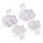 KINDERKRAFT topelt kaasaskantav elektriline rinnapump GENTLEFLOW, pink, KEGEFL00PNK0000 