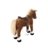 BABYTROLD mänguhobune FELIX, Brown, 20-43FE 