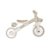 GLOBBER õppekolmerattaline Learning Trike 3in1 Plus, kookospähkli, 738-466 