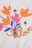 COCCODRILLO lühikeste varrukatega särk FLOWER PARADISE GIRL KIDS, valge, WC5143201FGK-001-122, 122 cm 