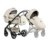 TUTIS universaalne käru VIVA 5 LEATHER 2/1, Vanilla, 1452086 