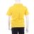 MAMAJUM lühikeste varrukatega polo särk, 10-000005, kollased, 122/128 cm 