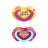 CANPOL BABIES silikoonist sümmeetriline lutt NEON LOVE, 18k+, 2 tk, 22/654_pin 22/654_pin