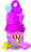 MONDO SMURFS ämber lisadega, 18852 18852