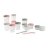 BEABA klaasitarvete komplekt (2x90ml + 4x150ml + 6x250ml) , lusikad (2 vnt.), Eucalyptus, 913502 