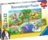 RAVENSBURGER PUZZLE pusle Loomad loomaaias, 2x12 tk, 07602 4 