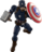 Blokees transformaator  Marvel Heros - Champion Class Captain America, 81115 