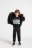 COCCODRILLO joggers WORLD OF PIXEL BOY KIDS, mustad, ZC4120102WBK-021-122, 122 cm 