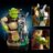 72423 LEGO® Shrek: Shrek, Eesel ja Saabastega Kass 