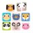BANANAPANDA pusle On-the-Go Halves Faces, 49105 