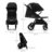 KINDERKRAFT kergkäru MITZY AIR INK, black, KSMIAI00BLK0000 