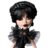 MONSTER HIGH X WEDNESDAY kollektsiooni nukk - peokleidis Wednesday, HXJ03 