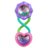 BRIGHT STARTS kõristi–hammasrõngas Rattle and Shake Barbell, 8672 