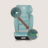 LIONELO turvatool NEAL I-SIZE, 100-150 cm., Green turquoise 