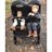 BABYTROLD jalutuskäru kaksikutele OS2, Black, 13-82S 