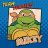DIAMOND DOTS loominguline komplekt teemantmaal TMNT - Mikey, DTZ5.029 DTZ5.029
