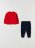 OVS BOY9-36M JOGGING L/S 2H 12-18 RED 001922215 