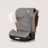 LIONELO turvatool NEAL I-SIZE, 100-150 cm., Grey concrete 