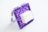 CLEVERCLIXX magnetkonstruktor Glitter Tiles Pack, 16 osa, CC-1023 