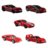 HOT WHEELS 1:64 viie Ferrari mudeli komplekt, JLN12 