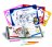 LISCIANI Paw Patrol joonistuskomplekt, 103317 