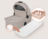 LIONELO universaalne käru LAYLA 2in1, Beige taupe, LO-LAYLA 2IN1 